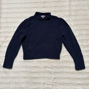 J. Crew Cotton Rollneck Sweater Medium